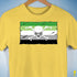 Aromantic Pride Pirate Flag Premium Unisex T-Shirt - Yellow